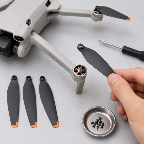 Low noise propellers with - low,